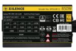 Maitinimo blokas XILENCE 850W su juodu korpusu ir ventiliatoriumi