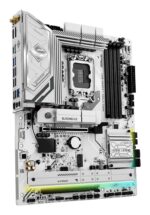 Mainboard ASROCK Intel B860 Express LGA1851 ATX Memory DDR5 Memory slots 4 1xPCI-Express 4.0 16x 1xPCI-Express 5.0 16x 1xM.2 1xHDMI 1xDisplayPort 1xAudio-Out 1xMicrophone 3xUSB 2.0 6xUSB 3.2 1xUSB-C w/Thunderbolt 1xOptical S/PDIF 1xRJ45 B860STEELLEGENDWIFI
