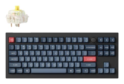 Klaviatūra Keychron V3 Max su RGB apšvietimu ir 2.4 GHz belaidžiu ryšiu