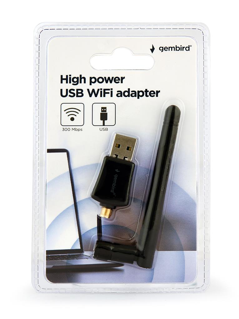 118520cf-4a7b-49f4-b45a-1a2814d64795 WRL ADAPTER 300MBPS USB HIGH/POWER WNP-UA300P-02 GEMBIRD