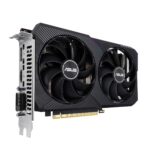 Graphics Card ASUS NVIDIA GeForce RTX 3050 8 GB GDDR6 128 bit PCIE 4.0 16x Dual Slot Fansink 1xDVI-D 1xHDMI 1xDisplayPort DUAL-RTX3050-O8G-V2