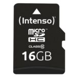 MEMORY MICRO SDHC 16GB C10/W/ADAPTER 3413470 INTENSO