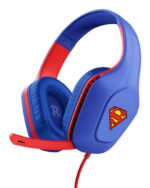 Ausinės GXT415SM ZIROX su Superman logotipu ir raudona-mėlyna spalva