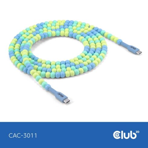 USB-C į USB-C laidas, mėlynas, modelis CAC-3011