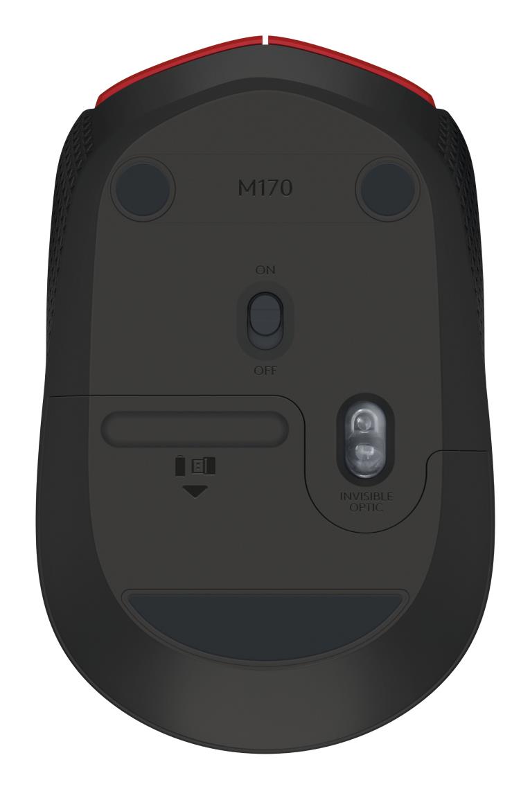14038b98-d053-44c0-986d-b68da536946c MOUSE USB OPTICAL WRL M171/RED 910-004641 LOGITECH