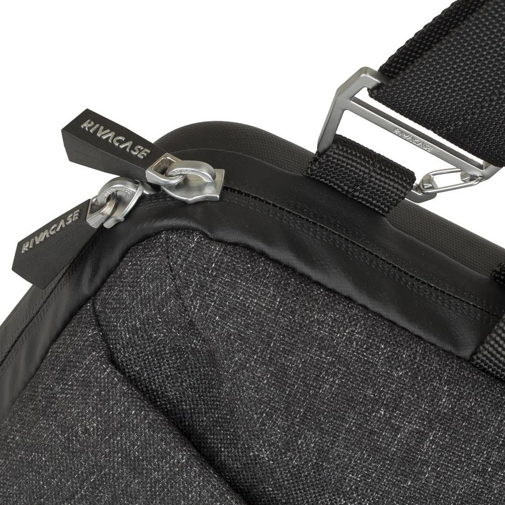 1459165f-fef2-487e-9e44-b7b4c8e051b3 NB CASE LANTAU 13.3"/8823 BLACK MELANGE RIVACASE