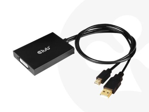 I/O ADAPTER MINI DP TO DVI/ACTIVE CAC-1130-A CLUB3D