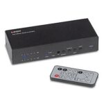 I/O VIDEO MATRIX SWITCH 4X2 su 4K60 HDMI palaikymu