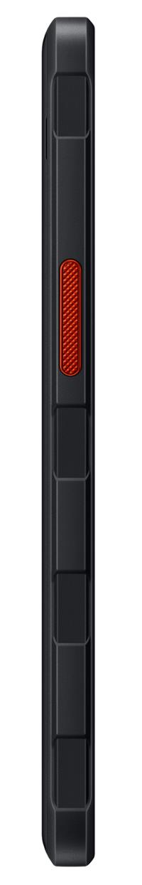 15e81193-aa54-4d85-8c9c-d2162d5f0f2b Galaxy XCover 7 Pro SM-G766B šoninis vaizdas su matomais mygtukais ir jungtimis