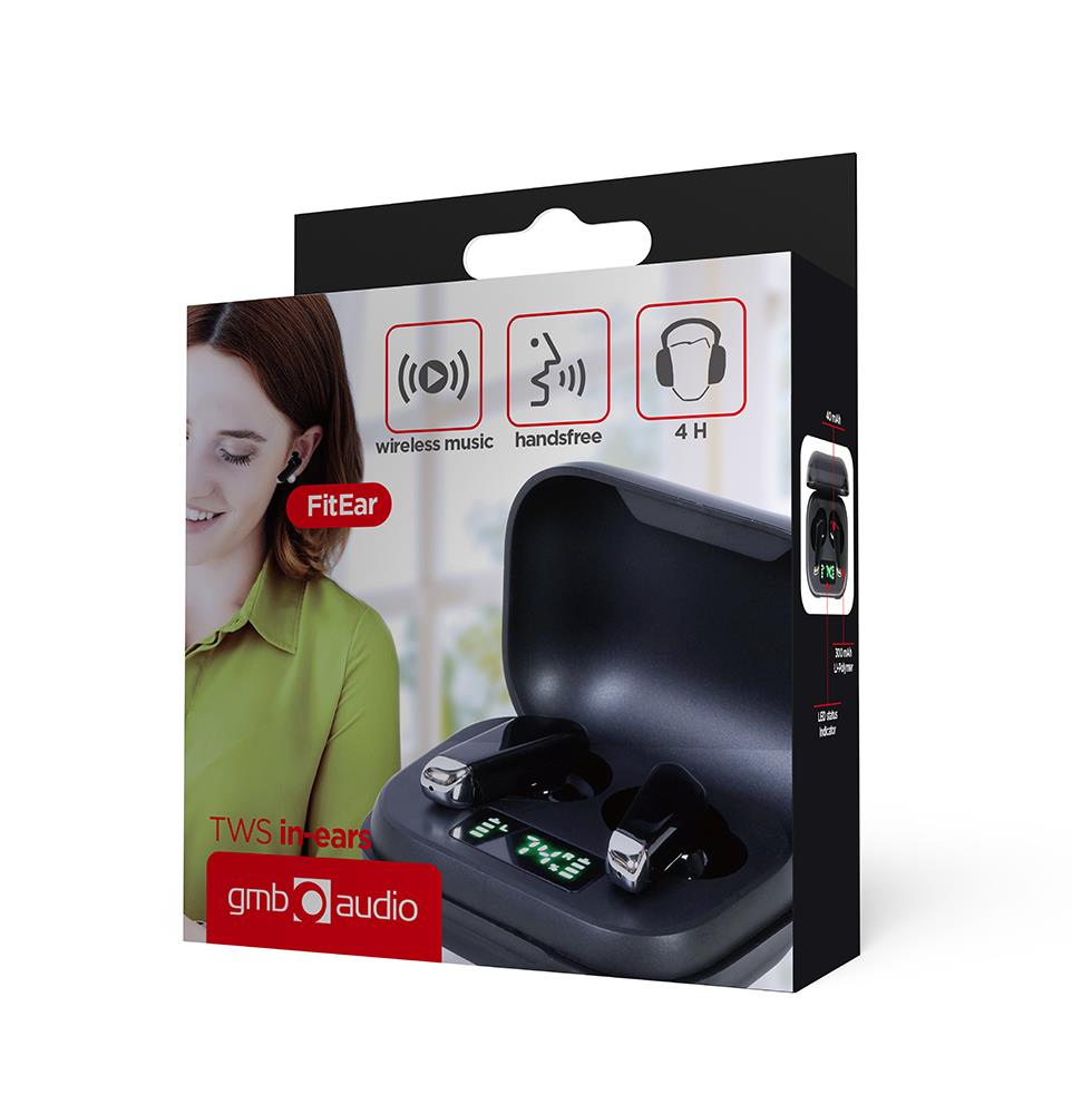 169964f2-3d4c-4569-9169-ceda64dd594f HEADSET BLUETOOTH IN-EAR/TWS BLACK FITEAR-X300B GEMBIRD