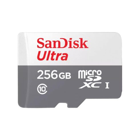 SanDisk Ultra microSDXC 256GB UHS-I kortelė, 100MB/s greitis