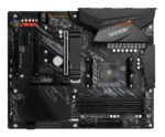 Mainboard GIGABYTE AMD B550 SAM4 ATX Memory DDR4 Memory slots 4 1xPCI-Express 16x 2xPCI-Express 3.0 1x 1xPCI-Express 3.0 2x 2xM.2 1xHDMI 1xDisplayPort 2xUSB 2.0 5xUSB 3.2 1xOptical S/PDIF 1xRJ45 5xAudio port B550AORUSELITEV21.5