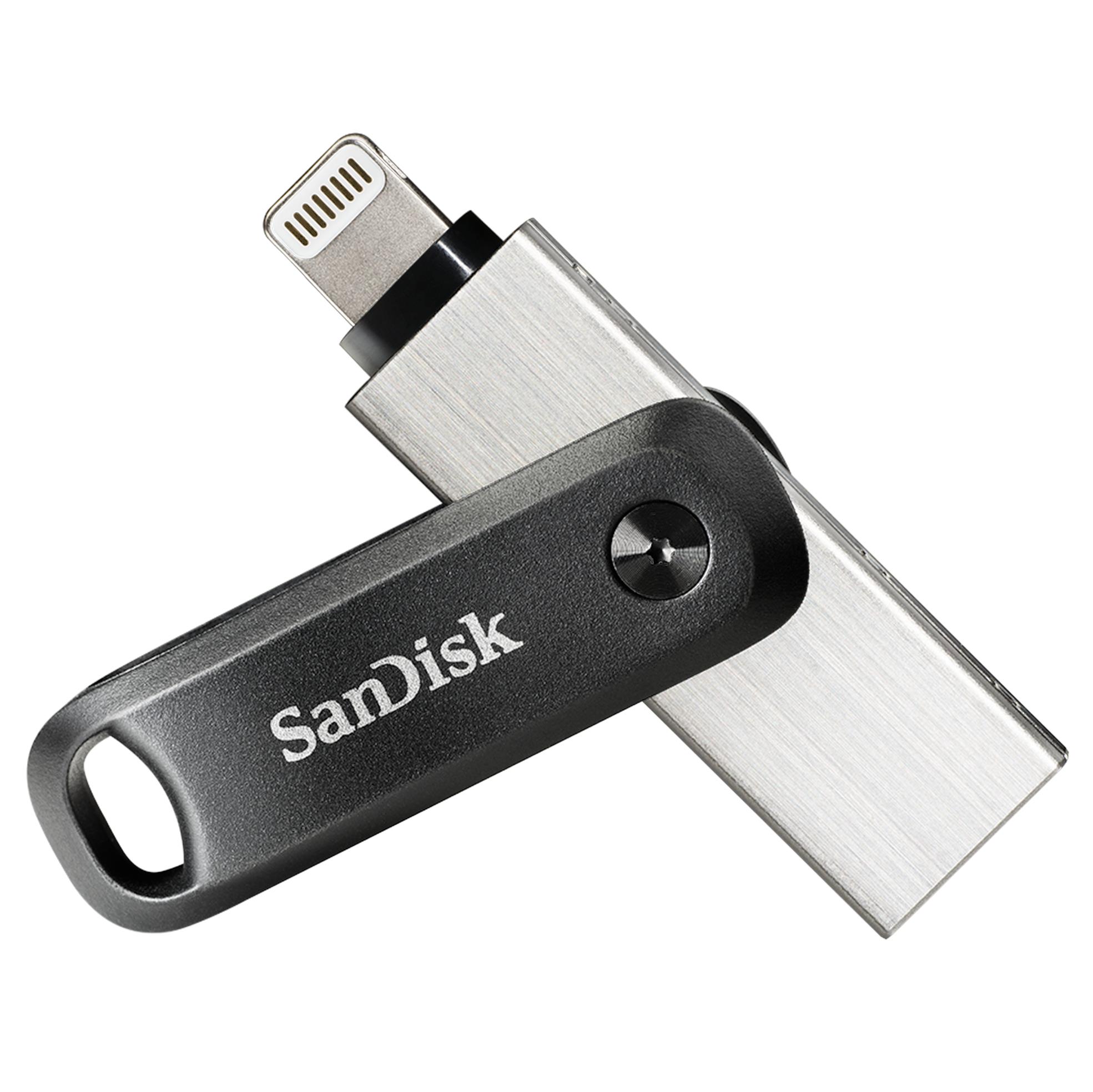 17d76241-bee5-4acc-bab8-c80bc17e30cc SanDisk iXpand Flash Drive 128GB su USB 3.0 jungtimi