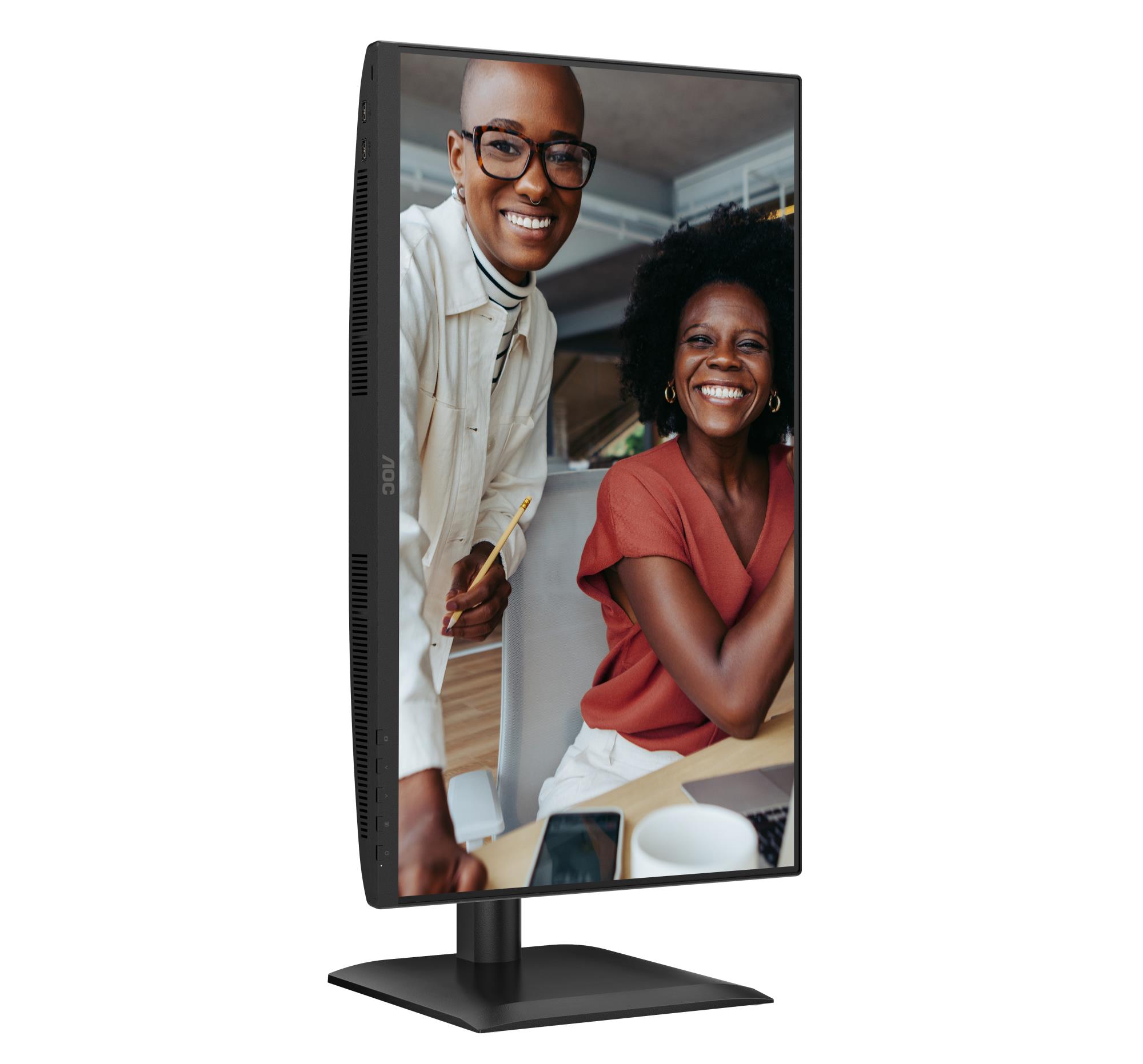 183fea33-4673-443b-bf72-6c3f3b635146 LCD Monitor AOC 60.5 cm (23.8") 1920 x 1080 pixels Full HD Native aspect ratio 16:9 LED Flat 24E4U