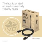 CABLE HDMI TO HDMI 3M/M/M CAC-1373 CLUB3D