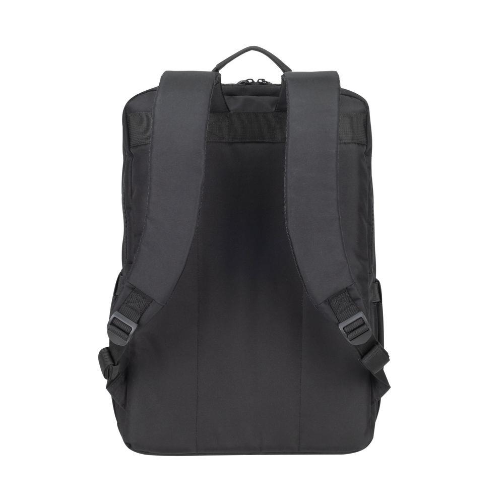 19e92944-2322-4e56-90bc-5ef7408b11da Kuprinė Alpend. ECO 17.3" juoda, matoma iš šono su užtrauktuku