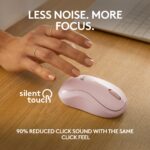 MOUSE BLUETH OPTICAL M240/ROSE 910-007121 LOGITECH