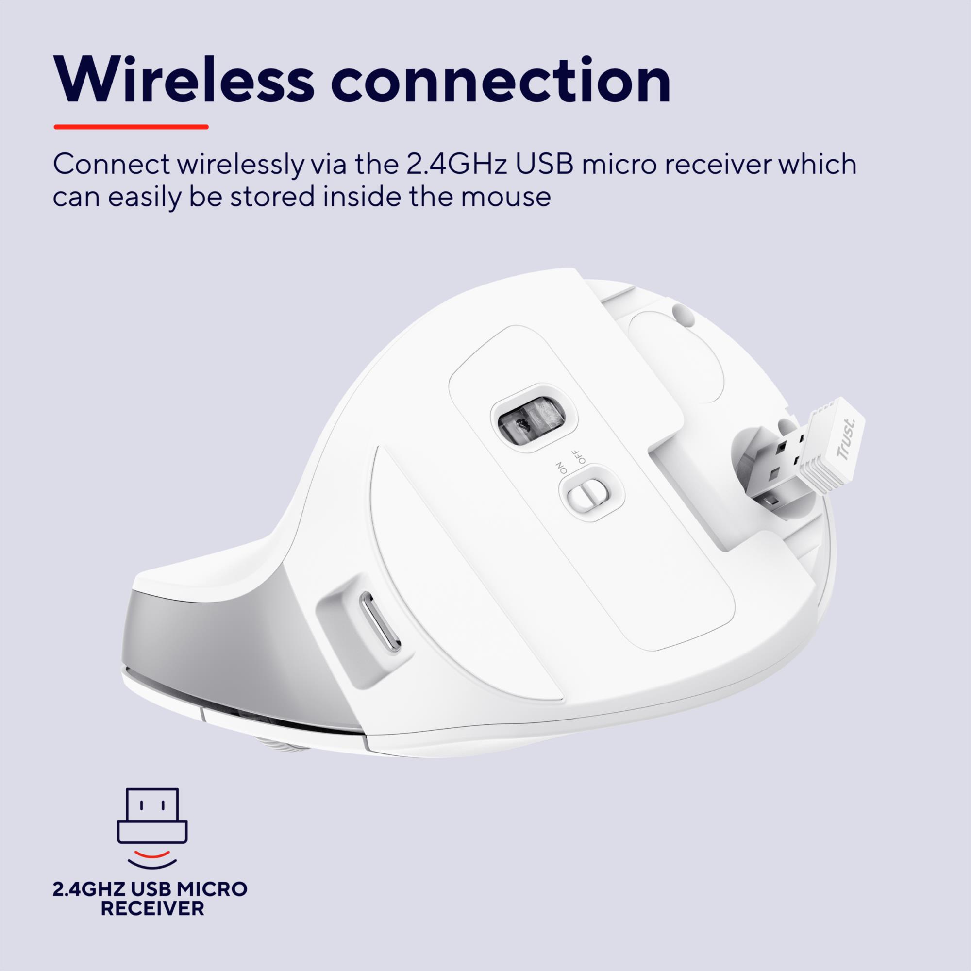 1b08bf6a-861c-4b3e-8030-7ecb9c3dd7be MOUSE USB OPTICAL WRL BAYO II/ERGO WHT 25398 TRUST