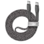 USB-C į USB-C laidas 2.1m, RIVACASE PS6105, pilkas
