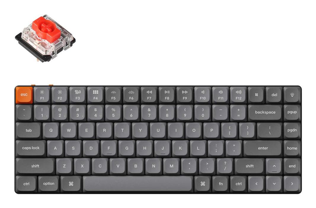 1bfddbde-cf57-4e6a-877f-8690d96f95a2 Klaviatūra Keychron K3 Max su RGB apšvietimu ir 75% išdėstymu