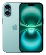 iPhone 16 su 128GB atminties, teal spalvos