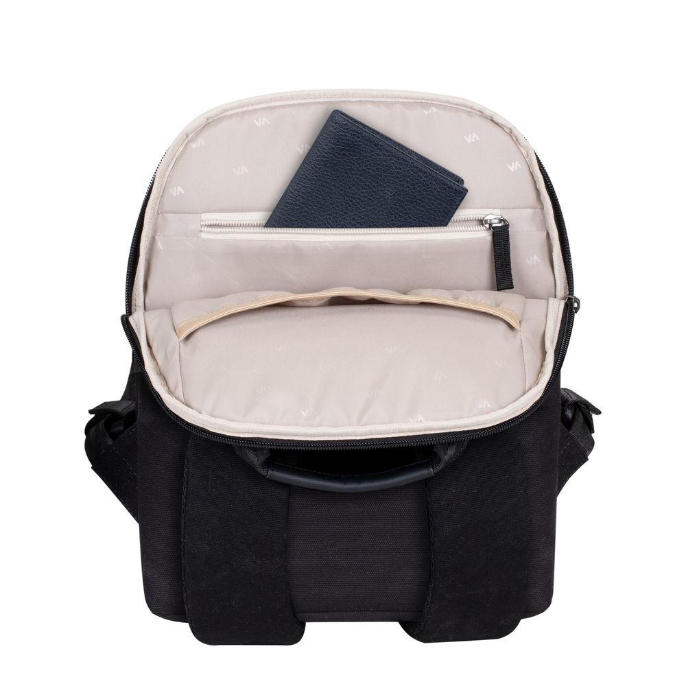 1e685e8d-909c-4bb5-882e-655f90ee0d8c NB BACKPACK CANVAS 13.3"/8521 BLACK RIVACASE