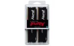 Atminties DIMM 64GB DDR5-6000, matomas iš šono su etiketėmis