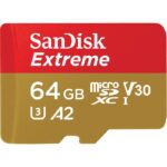 SanDisk Extreme microSDXC 64GB UHS-I su 190MB/s skaitymo greičiu