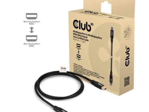 CABLE MINI DP TO MINI DP 1M/M/M CAC-1165 CLUB3D