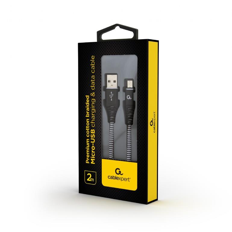 21579ffa-9f09-4657-8209-ec1623912214 CABLE USB2 TO MICRO-USB 2M/CC-USB2B-AMMBM-2M-BW GEMBIRD