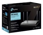 Wireless Router TP-LINK 3600 Mbps Wi-Fi 7 4x10/100/1000M 1x10/100/1000M Number of antennas 4 ARCHERBE220