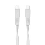 CABLE USB-C TO USB-C 1.2M/WHITE PS6005 WT12 RIVACASE