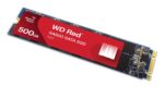 SSD Western Digital Red SA500 500GB M.2 SATA, šoninis vaizdas su jungtimis