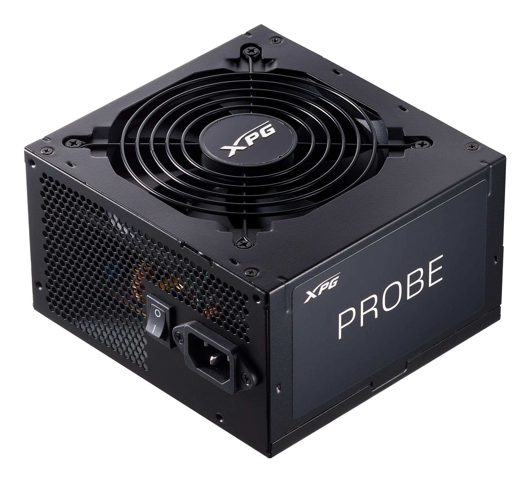 2334dd6e-77e0-43b5-a15a-9162734ef0a7 Power Supply ADATA PROBE BRONZE Power Supply 600 Watts Efficiency 80 PLUS BRONZE PFC Active MTBF 100000 hours PROBE600B-BKCEU