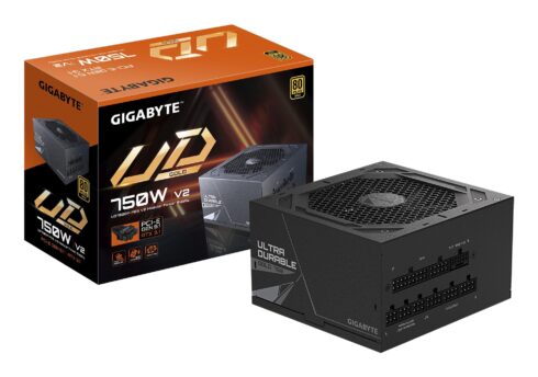 GIGABYTE UD750GM PG5 V2 maitinimo blokas, 750 W, 80 PLUS GOLD