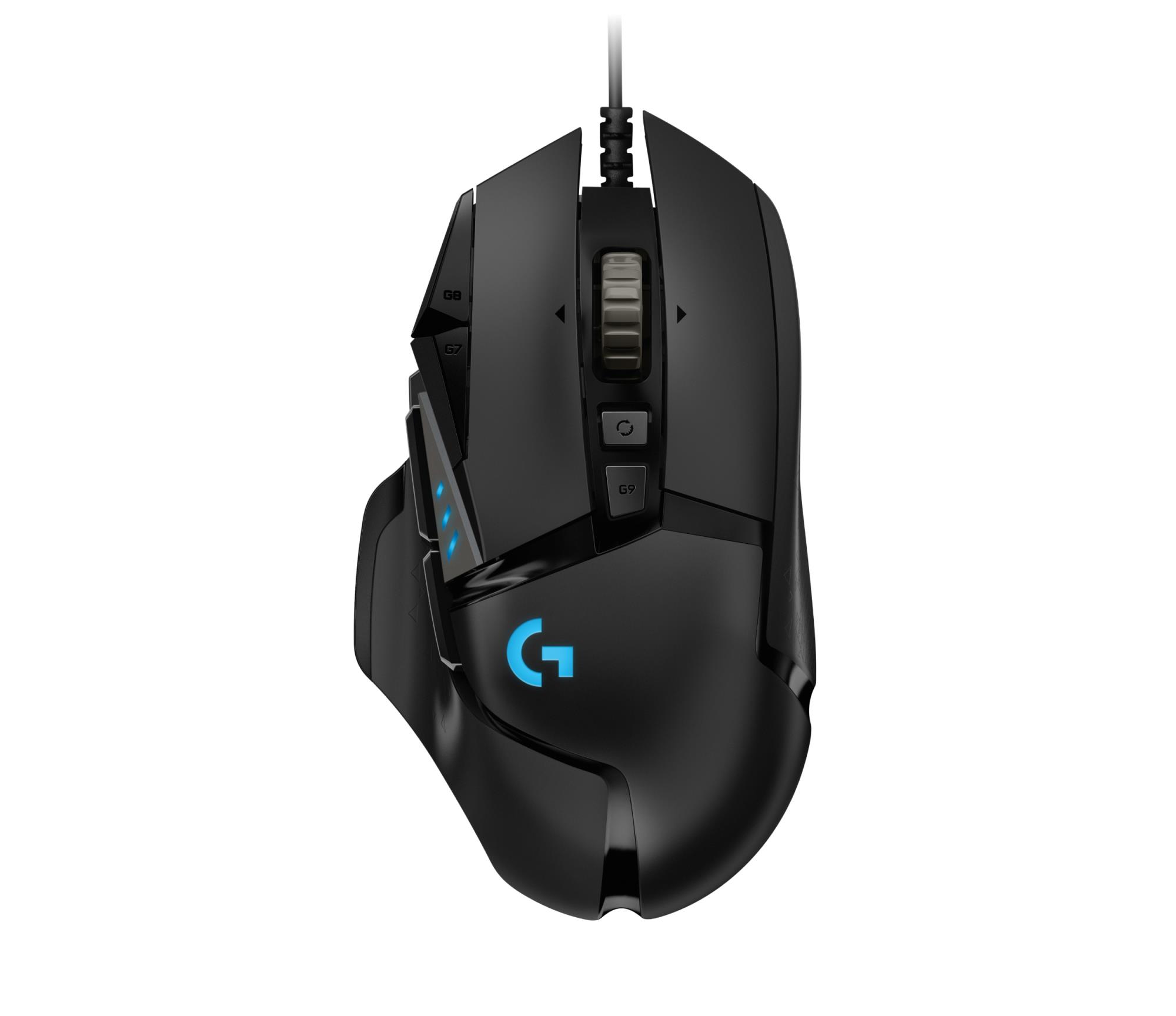 23ac051e-3b94-494e-a23d-a1c4acf96f29 Logitech G502 USB optinė pelė su HERO jutikliu iki 25600 DPI