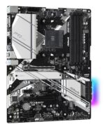 Mainboard ASROCK AMD B550 SAM4 ATX 2xPCI-Express 3.0 1x 1xPCI-Express 3.0 16x 2xM.2 1xPCI-Express 4.0 16x Memory DDR4 Memory slots 4 1x15pin D-sub 1xHDMI 1xUSB type C 5xUSB 3.2 1xPS/2 1xRJ45 3xAudio port B550PRO4