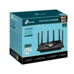 Wireless Router TP-LINK Wireless Router 5400 Mbps Wi-Fi 6 IEEE 802.11a IEEE 802.11 b/g IEEE 802.11n IEEE 802.11ac IEEE 802.11ax USB 3.0 3x10/100/1000M 1x2.5GbE LAN WAN ports 1 Number of antennas 6 ARCHERAX72PRO