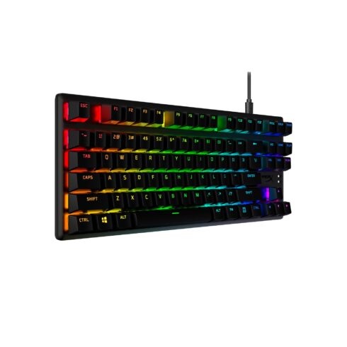 HyperX Alloy Origins Core klaviatūra su PBT klavišais