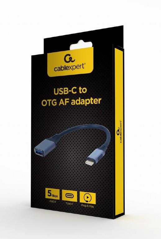 246582c5-27a2-4b7d-802c-37ffa637131f I/O ADAPTER USB-C TO USB OTG/GREY A-USB3C-OTGAF-01 GEMBIRD