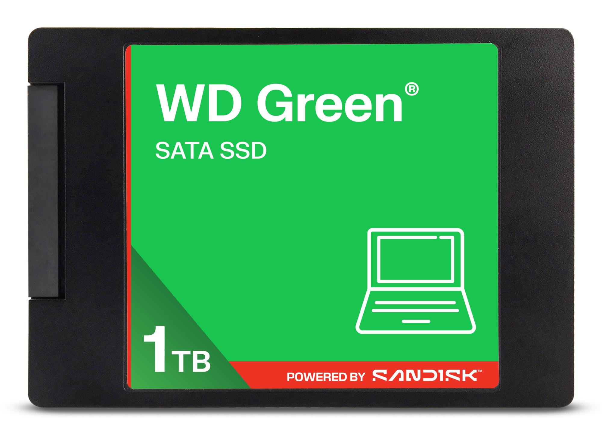 25a1f5e8-0150-4532-9025-cfef1cc1d780 SSD WESTERN DIGITAL Green 1TB su 3D NAND ir 545 MBytes/sec skaitymo greičiu