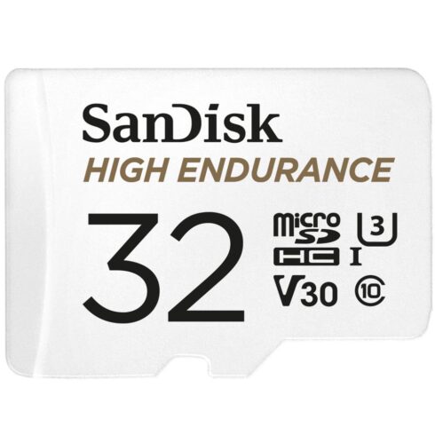 SanDisk 32GB microSDHC UHS-3 kortelė, modelis SDSQQNR-032G-GN6IA