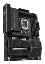 Motininė plokštė ASUS PROART Z890-CREATOR WIFI, išvaizda iš šono