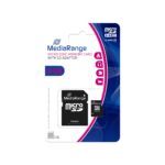 Micro SDHC atminties kortelė 8GB C10 su adapteriu MR957