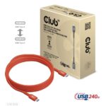 USB-C į USB-C laidas 3m, PD 240W, bi-direkcinis