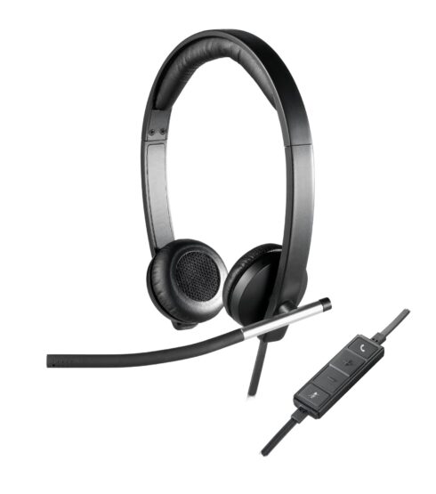 Ausinės Logitech H650E su USB jungtimi