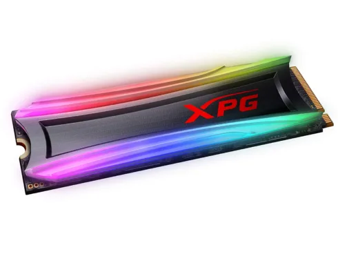 ADATA   XPG SPECTRIX S40G RGB   512 GB   Solid-state drive interface M.2 NVME   Read speed 3500 MB/s   Write speed 2400 MB/s
