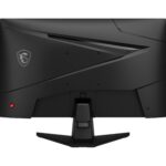 Monitorius MSI MAG 244F, šoninis vaizdas su matiniu ekranu