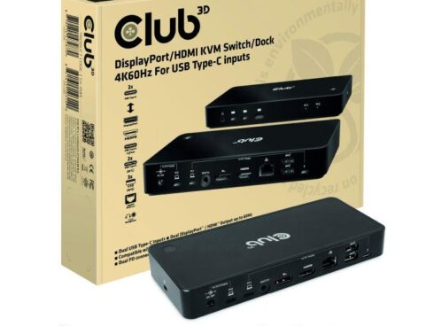 NB ACC DOCKING STATION/USB-C 120W CSV-1585 CLUB3D