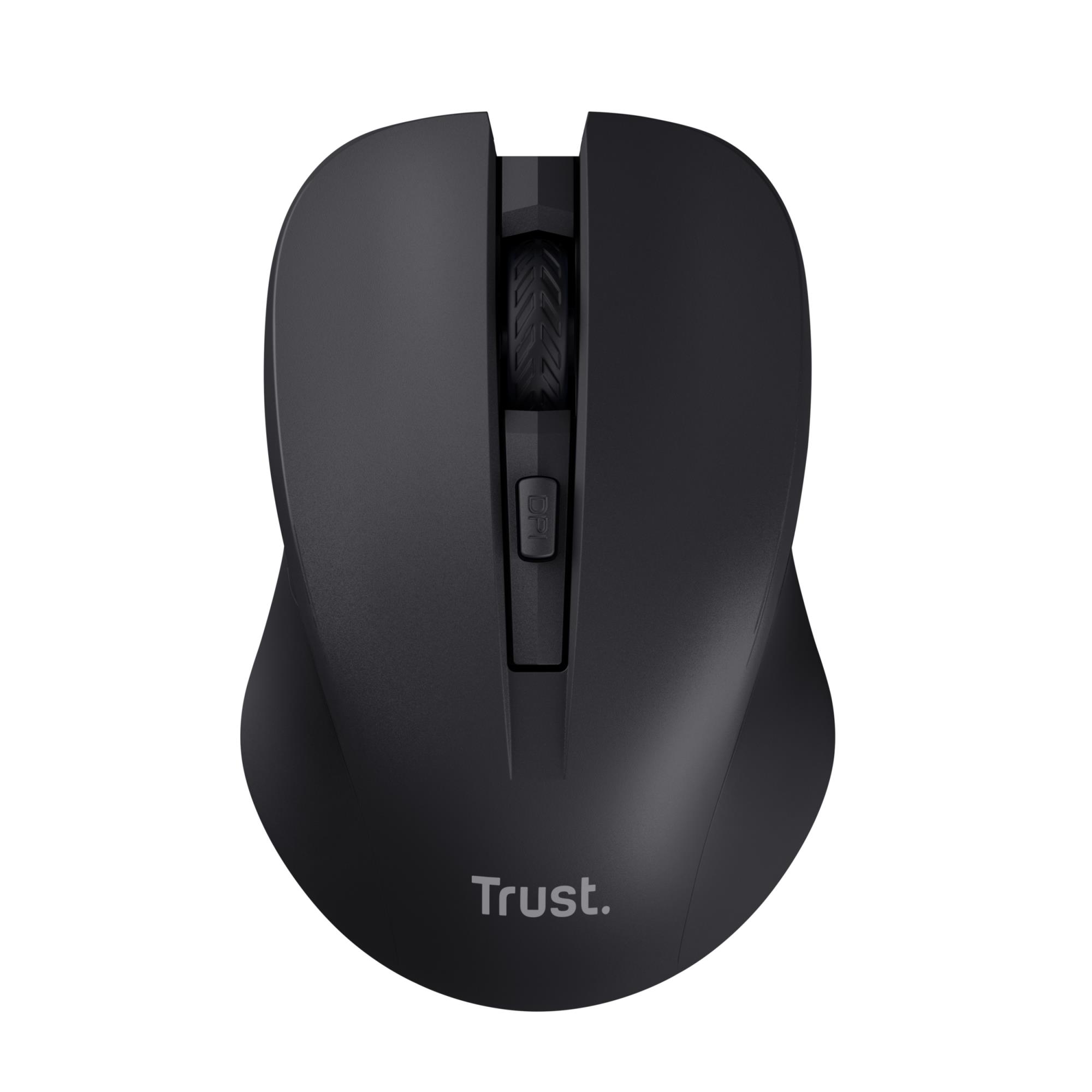 27c281df-ee2a-415f-ba80-a65f70b5f48a MOUSE USB OPTICAL WRL BLACK/MYDO 25084 TRUST